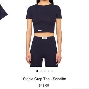 My Mum Made It Set in Navy or “Sodalite” T-shirt AND Shorts